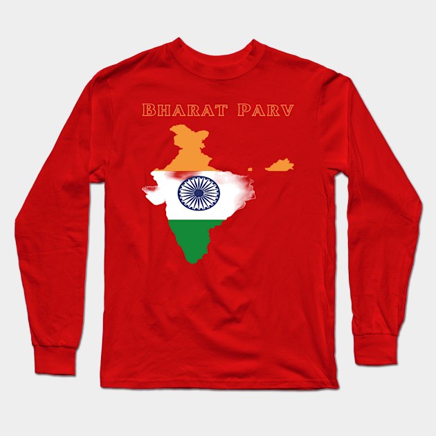 Bharat Parv - India Long Sleeve T-Shirt by Bharat Parv